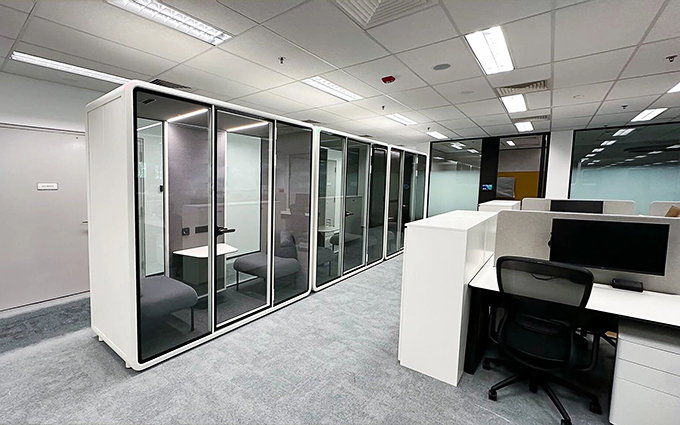 Dernière affaire concernant Airport Projects-Creating Quiet Spaces for Efficient Collaboration