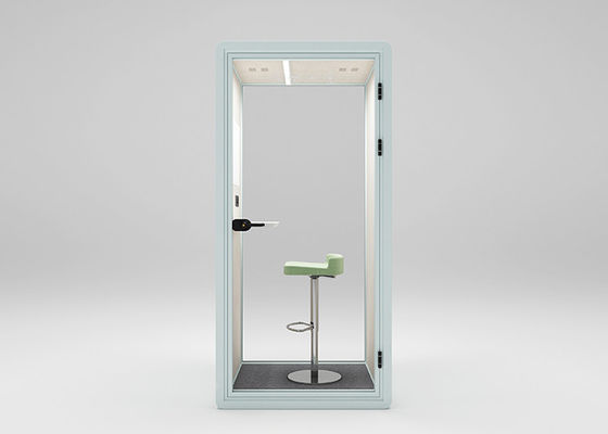 Quality silent booth for recording PET acoustic felt in panel silent pod for working learning
