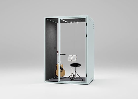 Quality silent booth for recording PET acoustic felt in panel silent pod for working learning