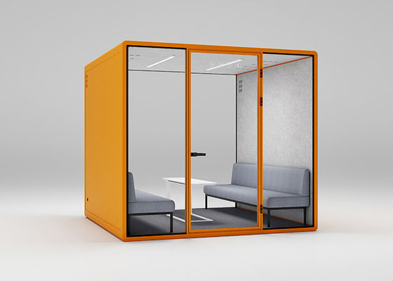 Acoustic Private Meeting Pods Commercial Building Office Soundproof Pods