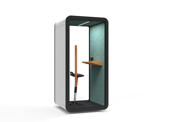 Excellent soundproof booth round angle silent booth every color options super box heavy duty design S size