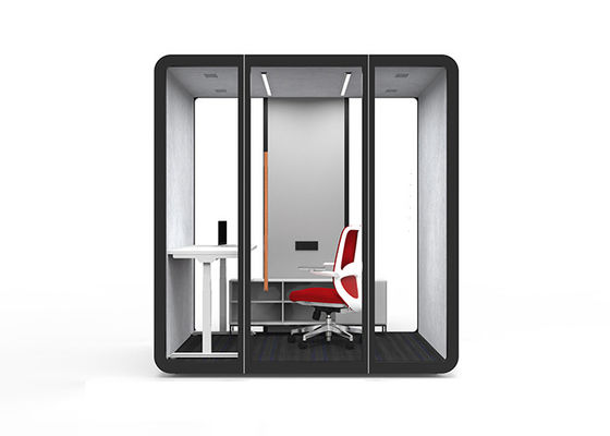 Big Size Silent Office Meeting Booth Sound Proof For More Than 4 Person