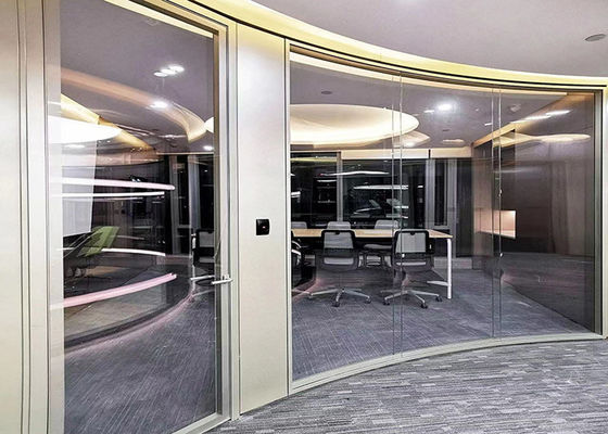New Modern Customized Demountable glass partition soundproof office Partition Glass Wall