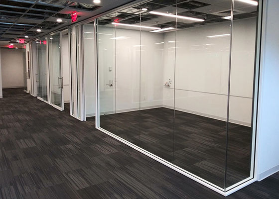 noise insulation partition glass wall For Multi Functional Meeting room
