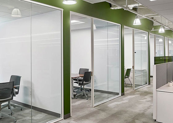 Provides Private And Quiet Meeting Space Glass Partition Wall With Hardware