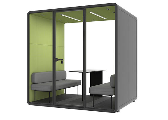 Support Installation Of Various Devices Office Pods For Exhibition Showing Accessories Soundproof
