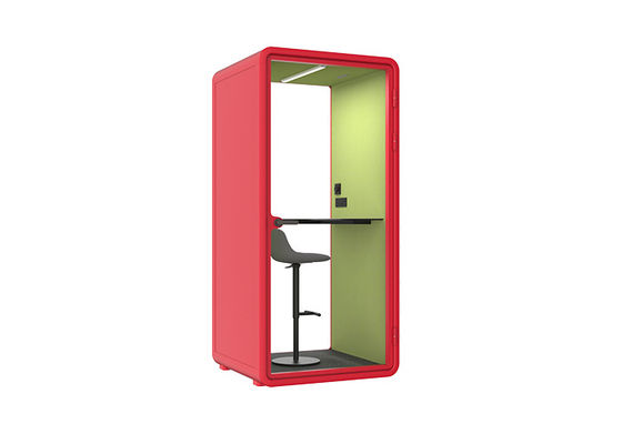 new design round beautiful pods hidden frame door with laminated glass soundproof movable office pods
