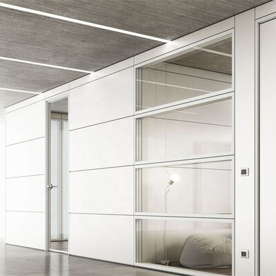 Prefabricated Partition System Pre-fabricated Glass Demountable Partition Wall System