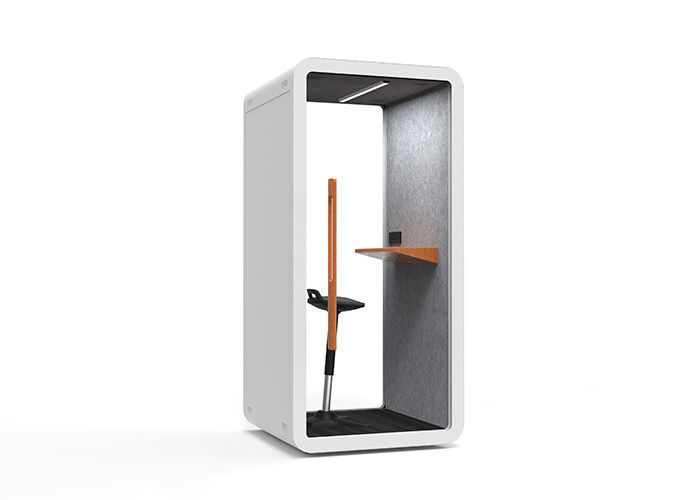Aluminum Portable Soundproof Booth Fireproof Private Meeting Pods