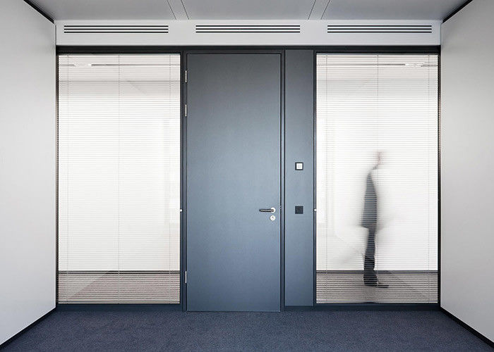 Office Partition Wall Demountable Dimmable Glass Atomized Glass PDLC Adjustable Customized Size