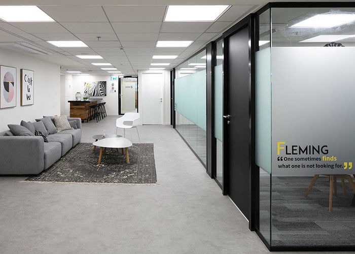Provides Private And Quiet Meeting Space Glass Partition Wall With Hardware