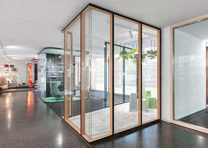 All steel fire protection series glass partition wall safety fire-resistant 