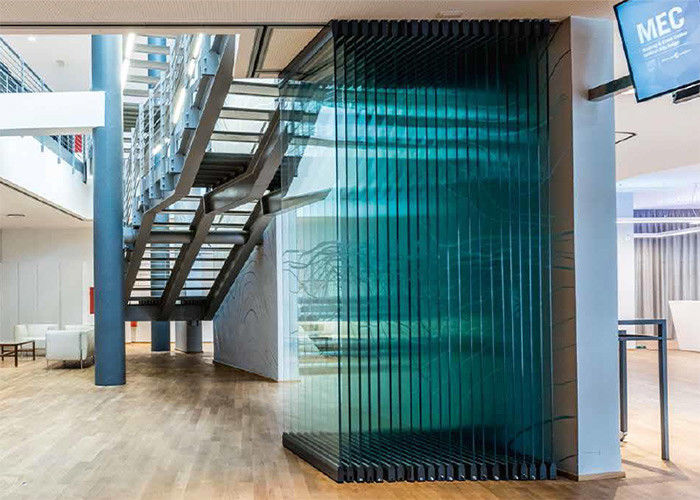 Frameless Operable Movable Glass Walls Balcony Sliding Folding Glass Partition