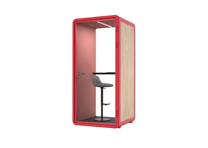 Acoustic Soft Pack office pods Small single pods with L size 4 person meeting pods included sofa color optionalcloth
