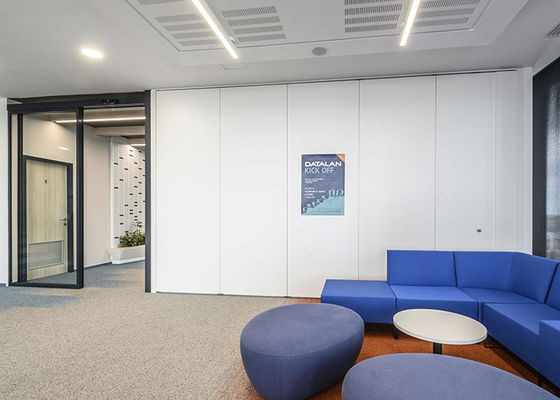 les murs de cloisons modulables et solides personnalisables, les panneaux de séparation en acier, les panneaux de séparation en mélamine, réduisent de 48 dB