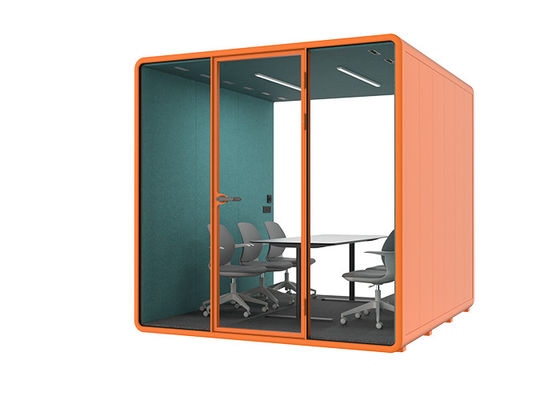 Salle de réunion SL, L, XL Taille Pour la vie privée Pour l'exposition Soyez silencieux Espace de conversation y compris un canapé confortable