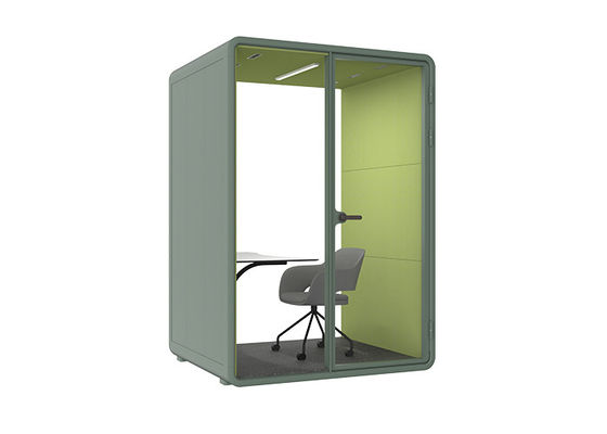 adapté à tous les pays standard de bureau de l'apprentissage capsules acoustiques démontables bureau salle d'étude silencieuse cabine pour 1 personne 1600 * 1375 * 2338mm