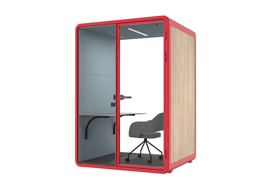 Rencontrez l'environnement acoustique Les pods de bureau de taille M pour 1 à 2 personnes Salle insonorisée