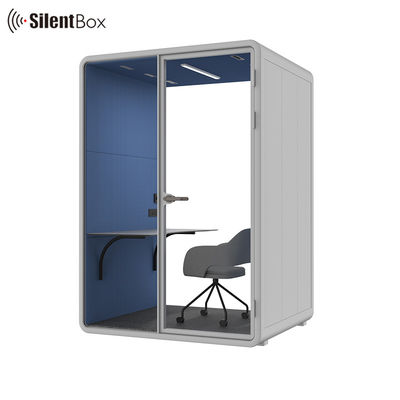 Bureau personnalisé Cabines de réunion Cabine téléphonique acoustique pour 2 personnes